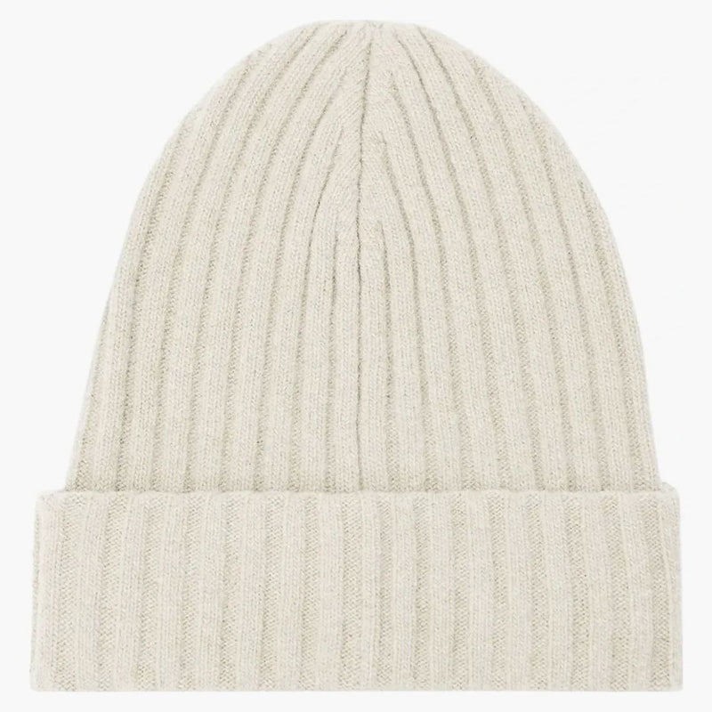 Alexander Wang logotypetikett beanie elfenben