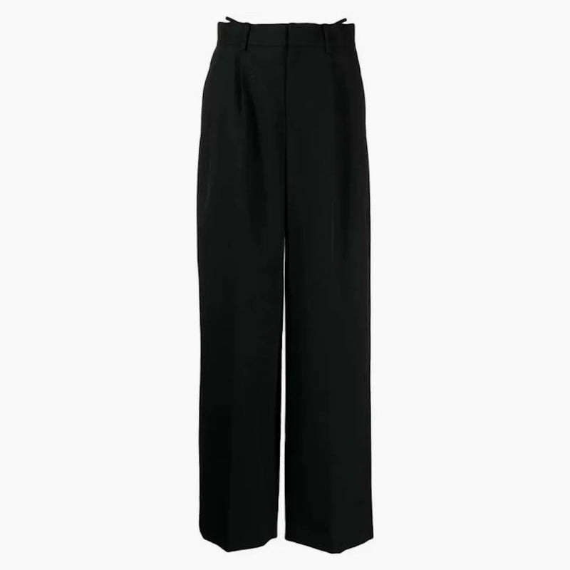 Alexander Wang Low Waisted G-String Crystal Trim Trouser Black