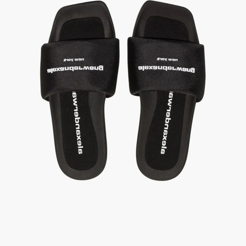 Alexander Wang Pool Slides Sandals Black (Dámské)