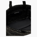 Alexander Wang Punch Small Raffia Dead Black