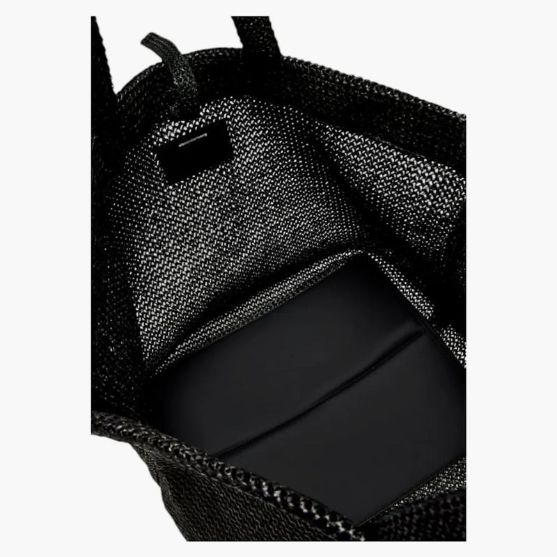 Alexander Wang Punch XL Raffia dead black