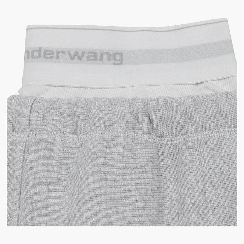 Alexander Wang Wide Leg Pants Light Gray