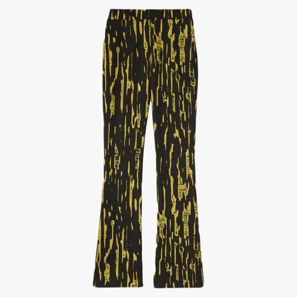 Ambus Jacquard Leggins Yellow Fluo