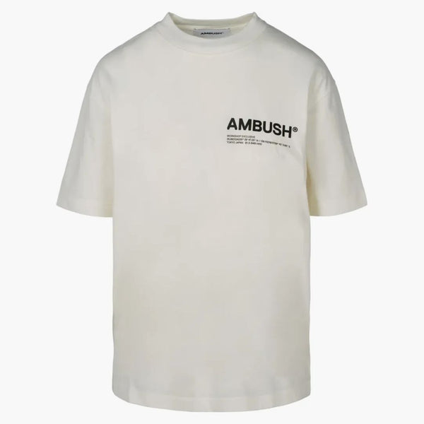 Ambus Jersey Workshop T-shirt biały