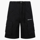 Emboscura logo pantalones cortos de carga negros
