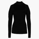 Ambus Canted Turtleneck suéter negro
