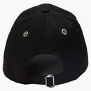 Ami Paris ADC 6 Panel Embroidery Cap Black