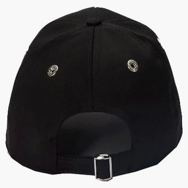 Ami Paris Adc 6 Panel Embroidery Cap Black