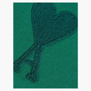 Ami Paris Ami de Coeur Boxy Fit Crewneck Green/Blue
