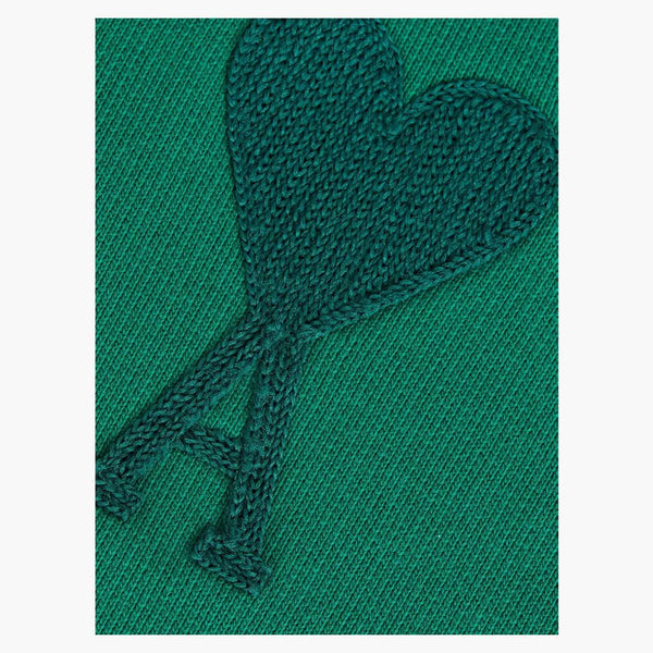 Ami paris ami de coeur boxy fit tripheck verde/azul