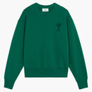 Ami Paris Ami de Coeur Boxy Fit Crewneck Green/Blue