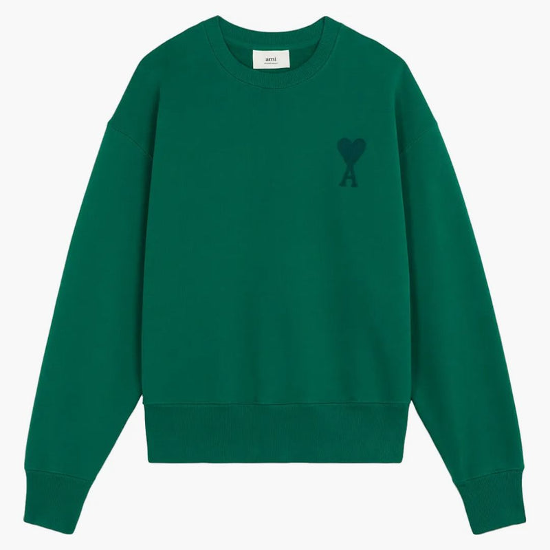 Ami paris ami de coeur boxy fit tripheck verde/azul