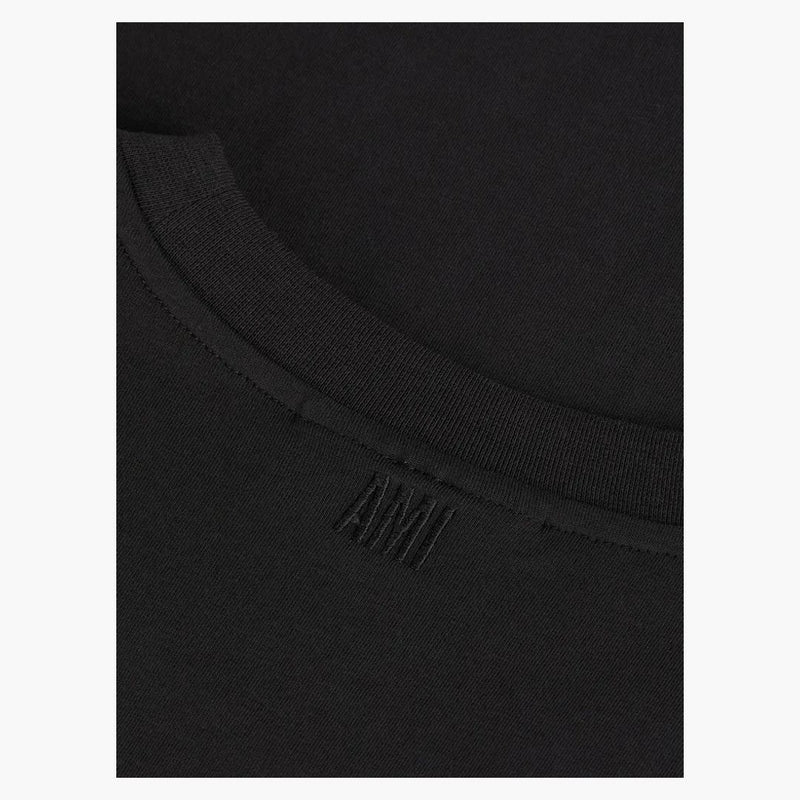 Ami Paris Ami de Coeur Classic Fit T-Shirt Black/Red