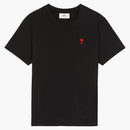 Ami Paris Ami de Coeur Classic Fit T-Shirt Black/Red