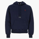 Ami Paris Ami de Coeur Hoodie Navy