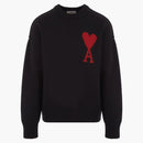 Ami Paris Ami de Coeur Sweater Black/Red