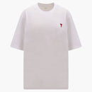 Ami Paris Ami de Coeur Tee White