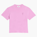 Ami Paris Ami de Coeur Tonal Boxy Fit T-Shirt Candy Pink