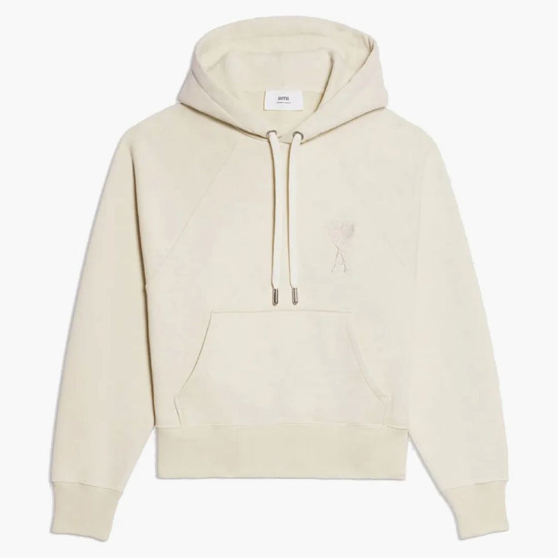 Ami paris ami de coeur suéter de corazón tonal beige