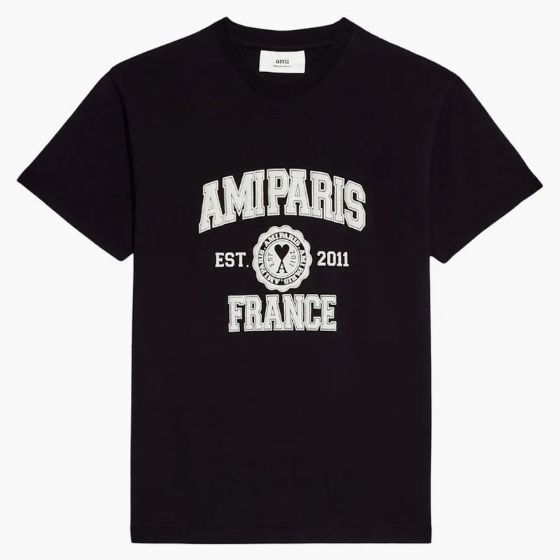 T-shirt ami Paris Ami Paris France Black/White