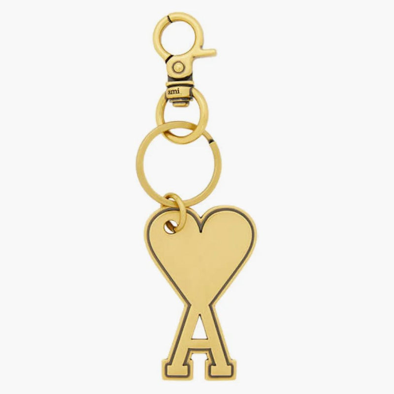 Ami Paris Ami de Coeur Keyring Mosaz