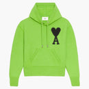 Ami Paris Ami de Coeur Merino Wool Knit Hood Green/Black