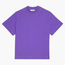 Ami Paris Ami De Coeur Organic Cotton T-shirt Purple