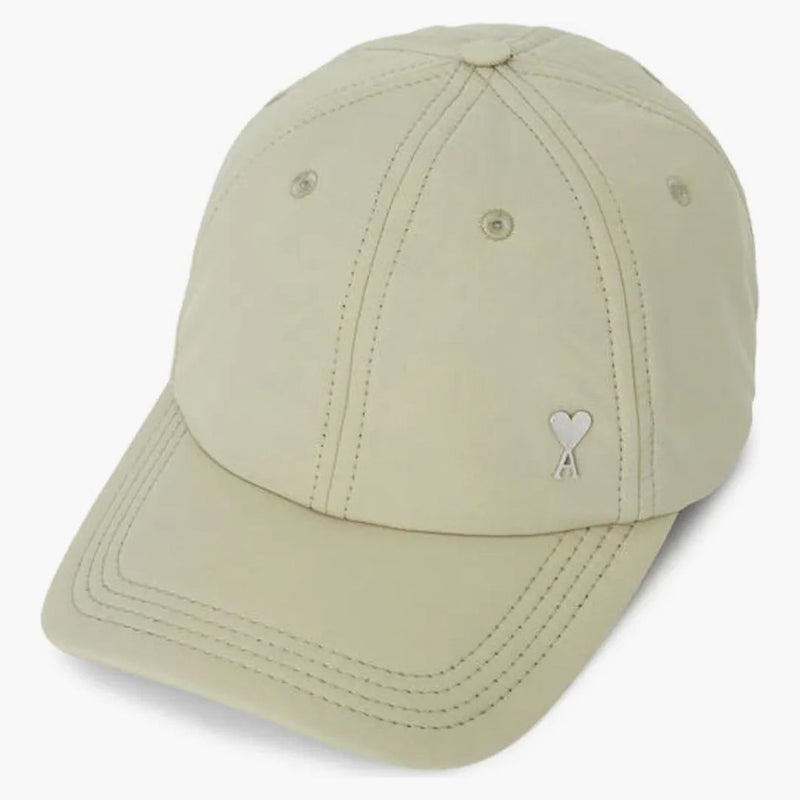 Ami Paris Ami De Coeur Unisex Cap Grey/white