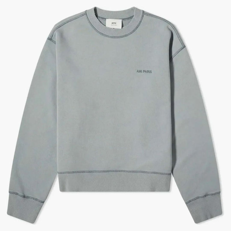 Ami Paris Fade out mikina aquamarine