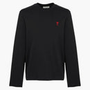 Ami Paris L/s T-shirt Black
