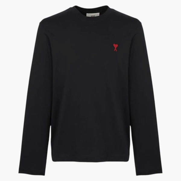 Ami Paris L/s T-shirt Black