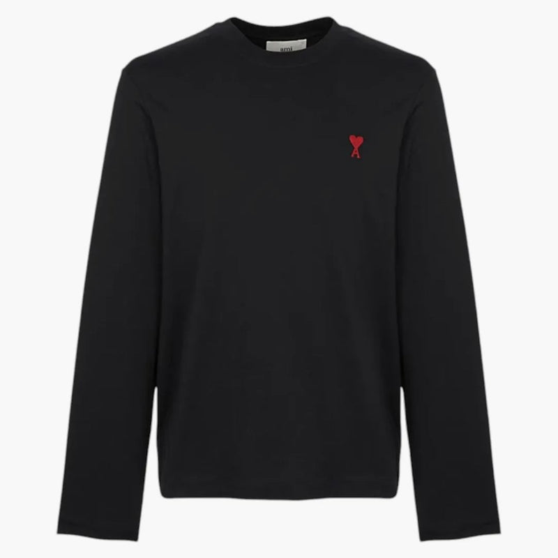 Ami Paris L/s T-shirt Black