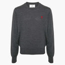 Ami Paris de Coeur Sweater Sweater Heather Gray