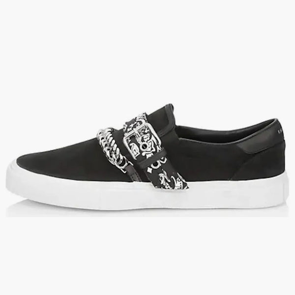 Slittamento fibbia di bandana amiri su nero