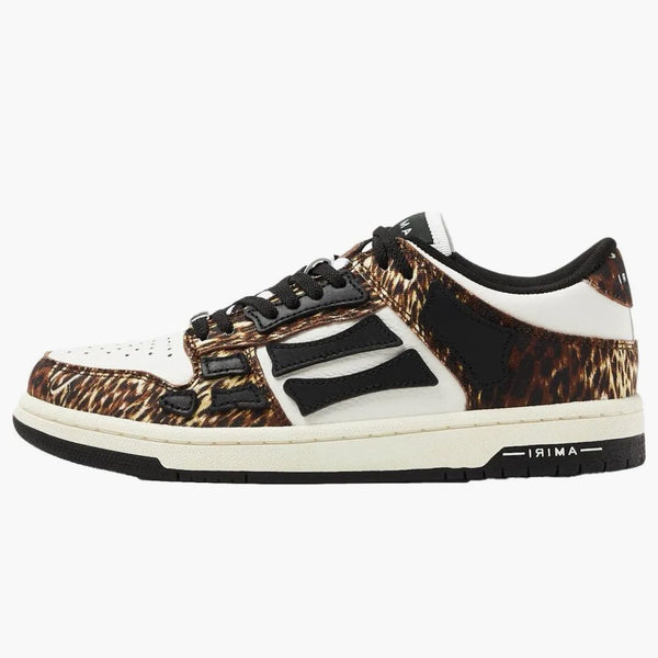 Amiri Skel Top Low Leopard White (dámské)