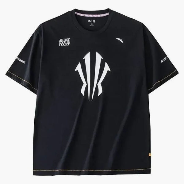 Anta X Kyrie Irving Logo Basketball Tee Black
