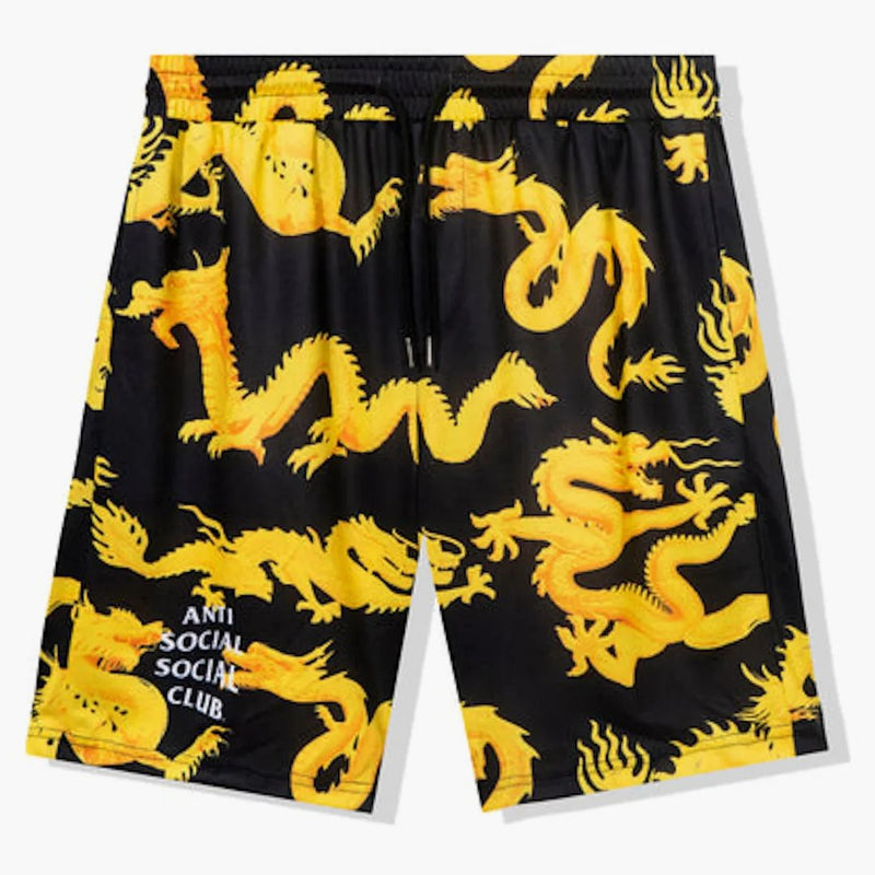 Anti Social Social Club 24K Mesh Shorts Black