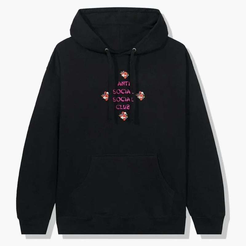 Anti Social Social Club 2 mycket av Heaven Hoodie Black