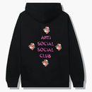 Anti Social Social Club 2 Much of Heaven Hoodie Black
