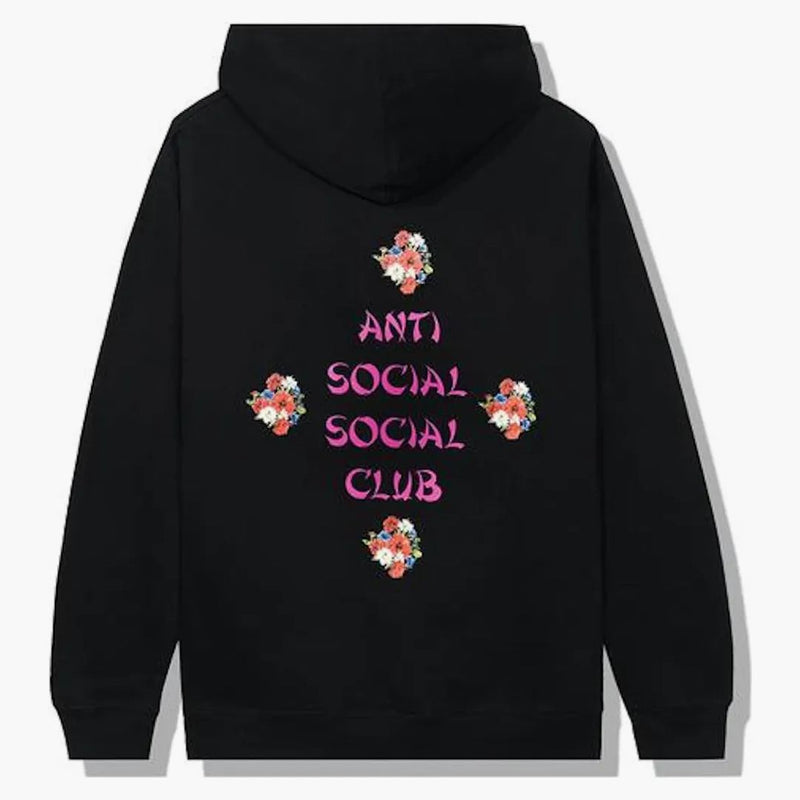 Anti Social Social Club 2 mycket av Heaven Hoodie Black