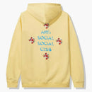 Anti social social club 2 mycket av himmel hoodie gul