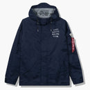 Anti Social Social Club 5th Dimension Alpha Jacket Blue Camo