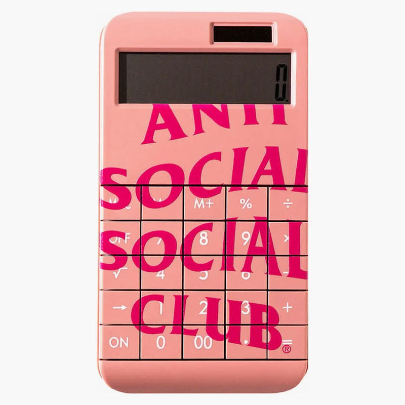 Anti Social Social Club 7734 Kalkulačka Multicolor