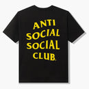 Anti-social social club a drop in the bucket t-shirt black