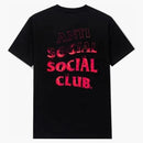 Anti Social Social Club a Fire Inside Pink Flame Tea Black