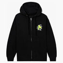Anti -Social Social Club A är för Zip Hoodie Black