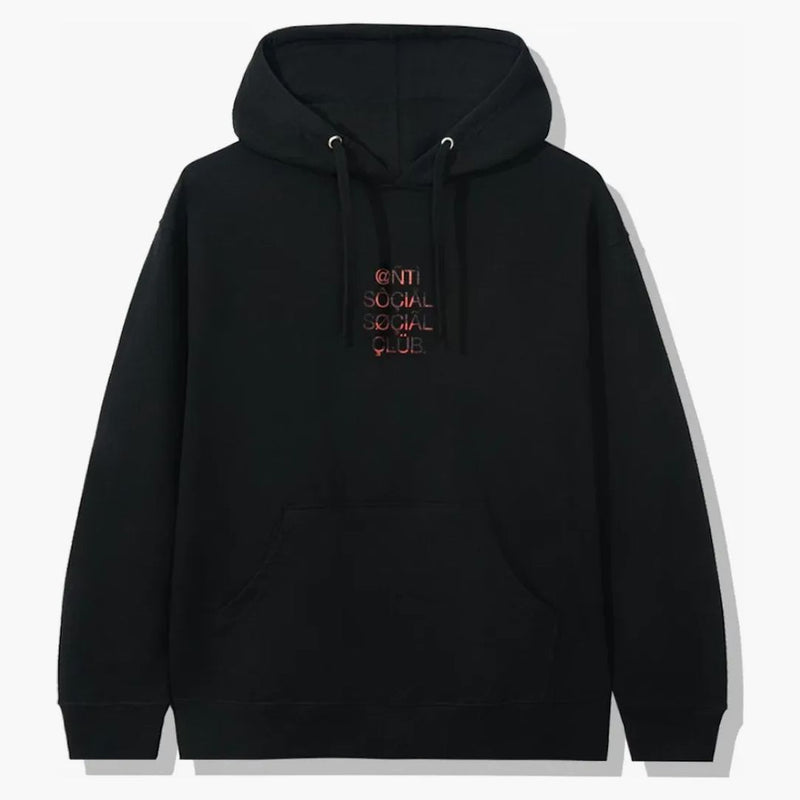 Anti Social Social Club Assc999 Hoodie Black