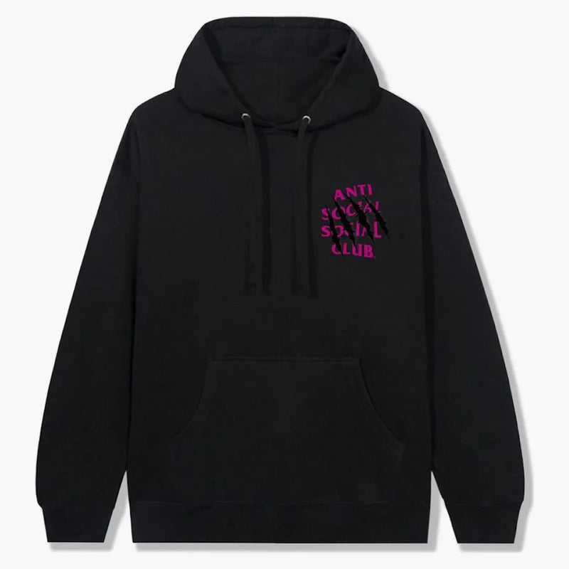 Anti social social klubb efter oss hoodie svart