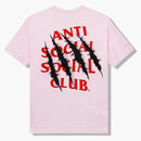 Anti Social Social Club después de la camiseta de EE. UU. Rosa