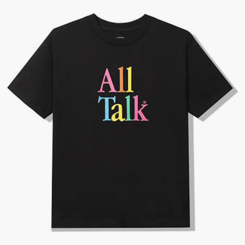 Anti social social club all talk tea black